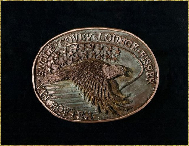 Astronaut Belt Buckle